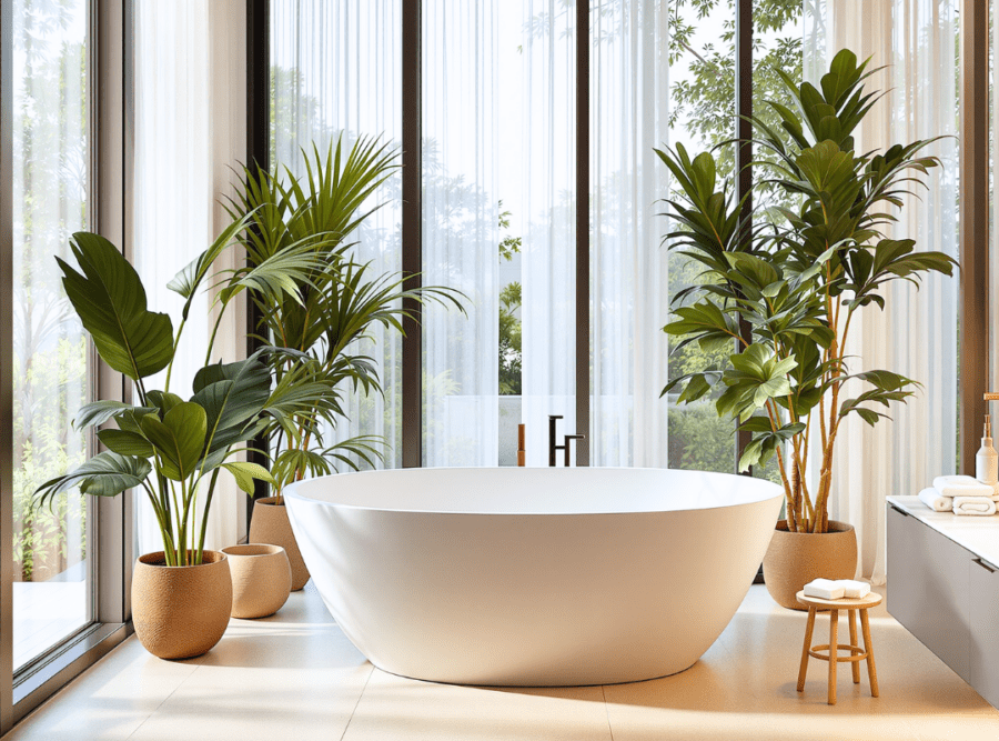 Stunning Bathtub Ideas to Create a Florida Bath Sanctuary