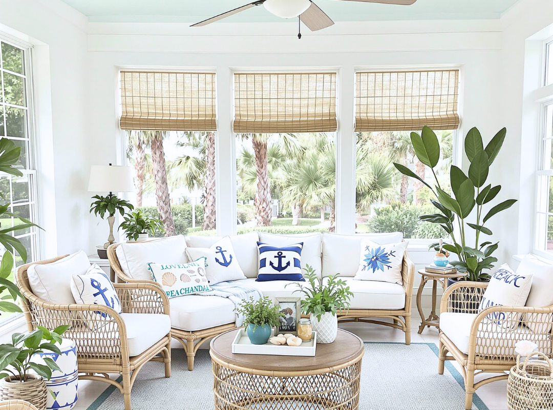 Coastal Accessories to Elevate Your Florida Room Style