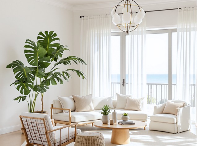 Florida Minimalist Interior Design | Decorating Your Florida Room with Light and Effortless Style 