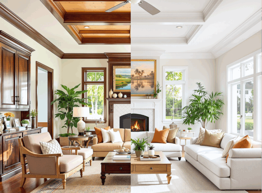 Modern vs Traditional | Choosing Your Florida Home Style