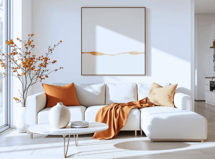 Falling for Color | 9 Pumpkin Orange Décor Ideas for FL Homes