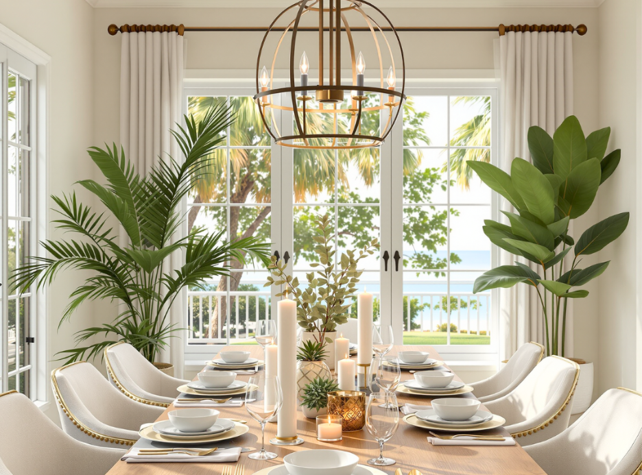 Elegant Florida Dining Room Ideas to Wow Holiday Guests