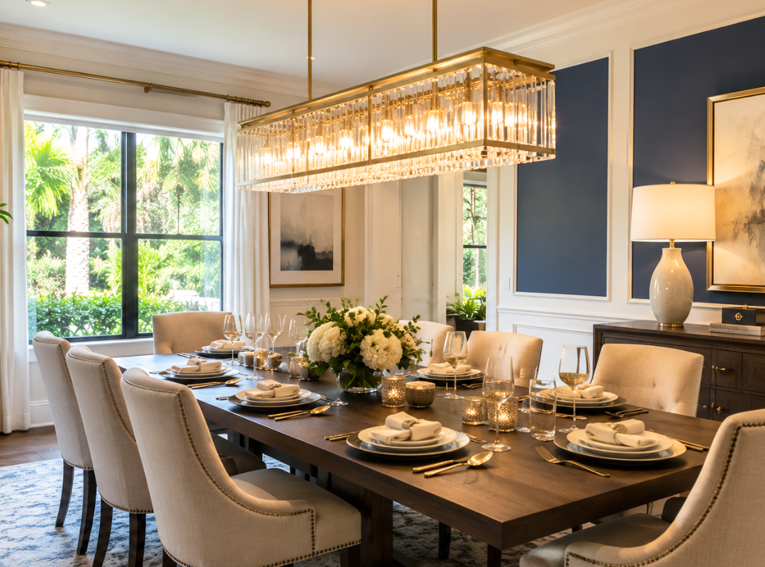 How to Choose the Perfect Light Fitting for Your Dining Room