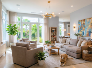 Layered Lighting for a Florida Home