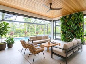 Mixed Materials for Florida Interior