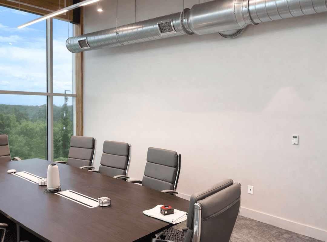 Commercial office after