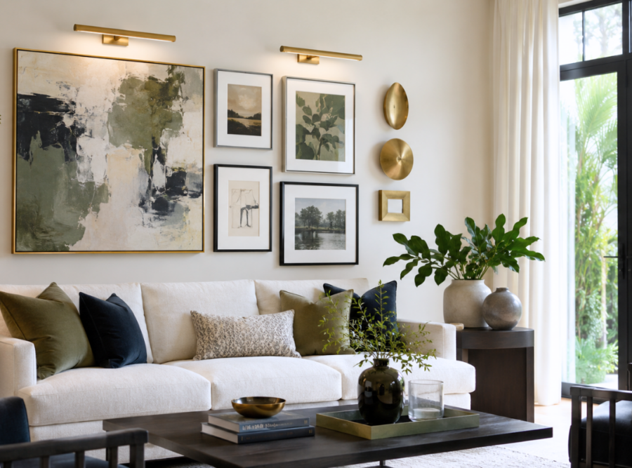 Wall Decor for Living Room: A Florida Designer’s Guide 